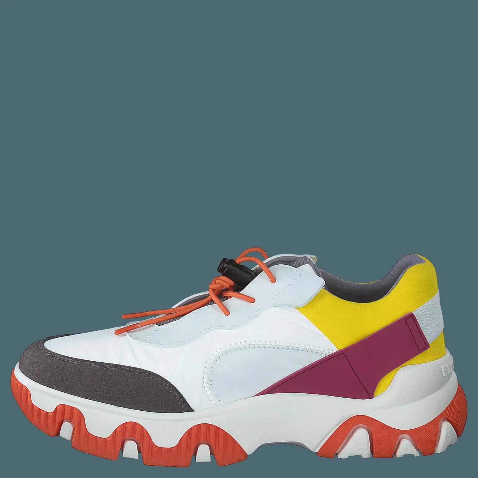 Fian634 Multi-offwhite-yellow-fuchia