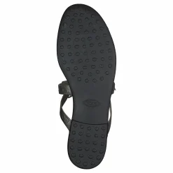 Gomma Bow Sandal Flan