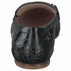 Gommini Double T Black Printed Reptile