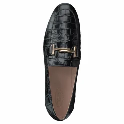 Gommini Double T Black Printed Reptile