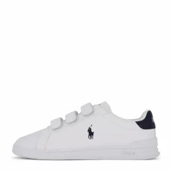 Heritage Court II Leather Sneaker White / Navy