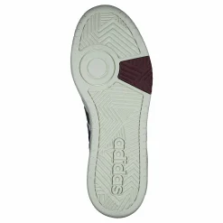 Hoops 3.0 Mid Lifestyle Basketball Classic Vintage Shoes Cloud White / Shadow Navy / Shadow Red
