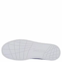Icon Court Lth Flag Ess White
