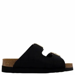Ilary 2 Straps Fur Ad Black