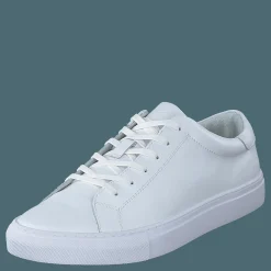 Jermain Leather Sneaker White