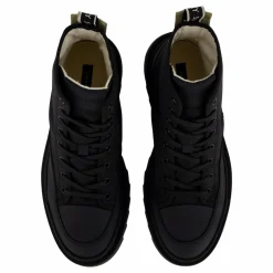 Kamiki High U Textile Black