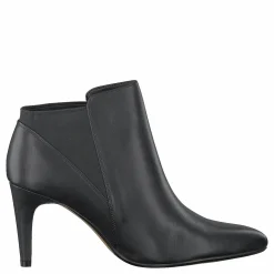 Laina Violet Black Leather