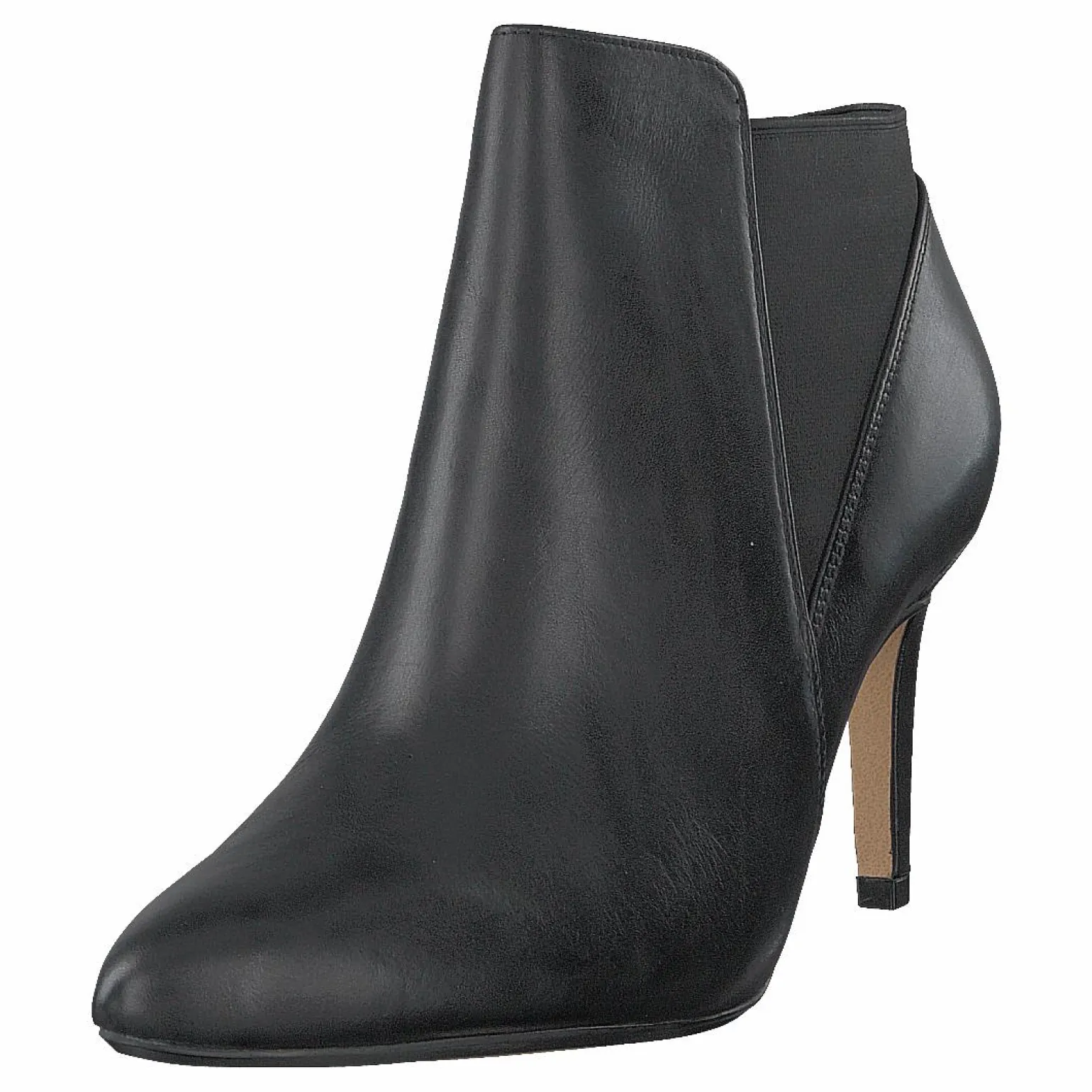 Laina Violet Black Leather