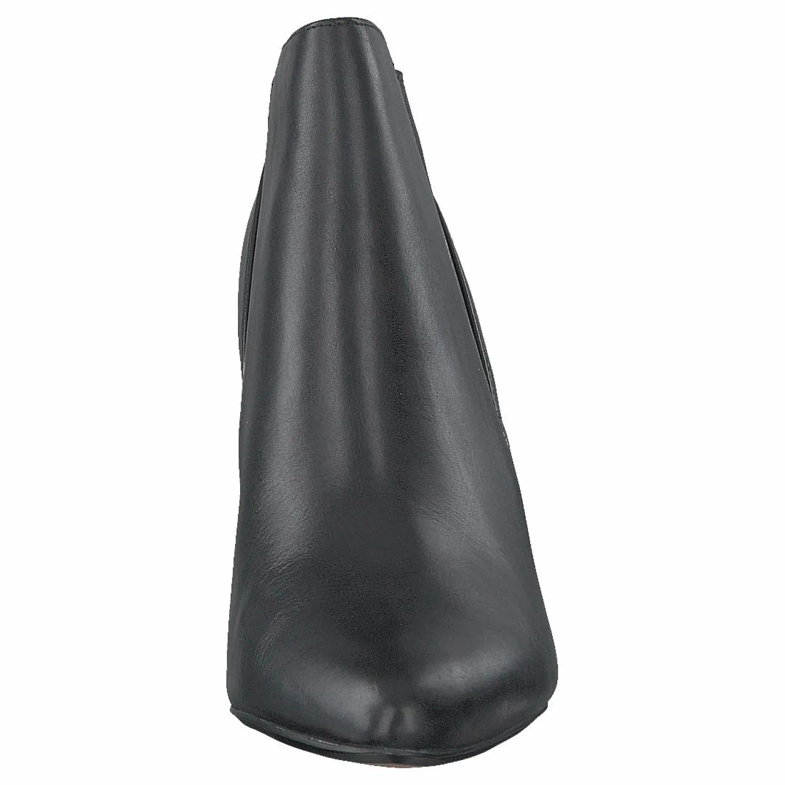 Laina Violet Black Leather