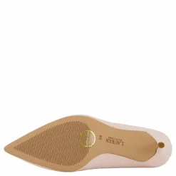 Lanette Suede Pump Pink Opal