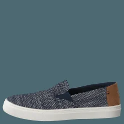 Luca Youth Navy Striped Chambray