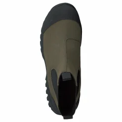 Magda Rubber Track Boot Dark Olive/black