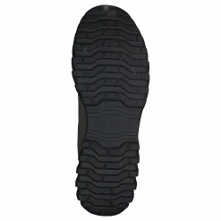 Magda Rubber Track Boot Dark Olive/black