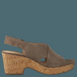 Maritsa Lara Olive Suede
