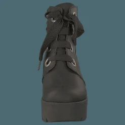 Mid Lace Boot Black/silver