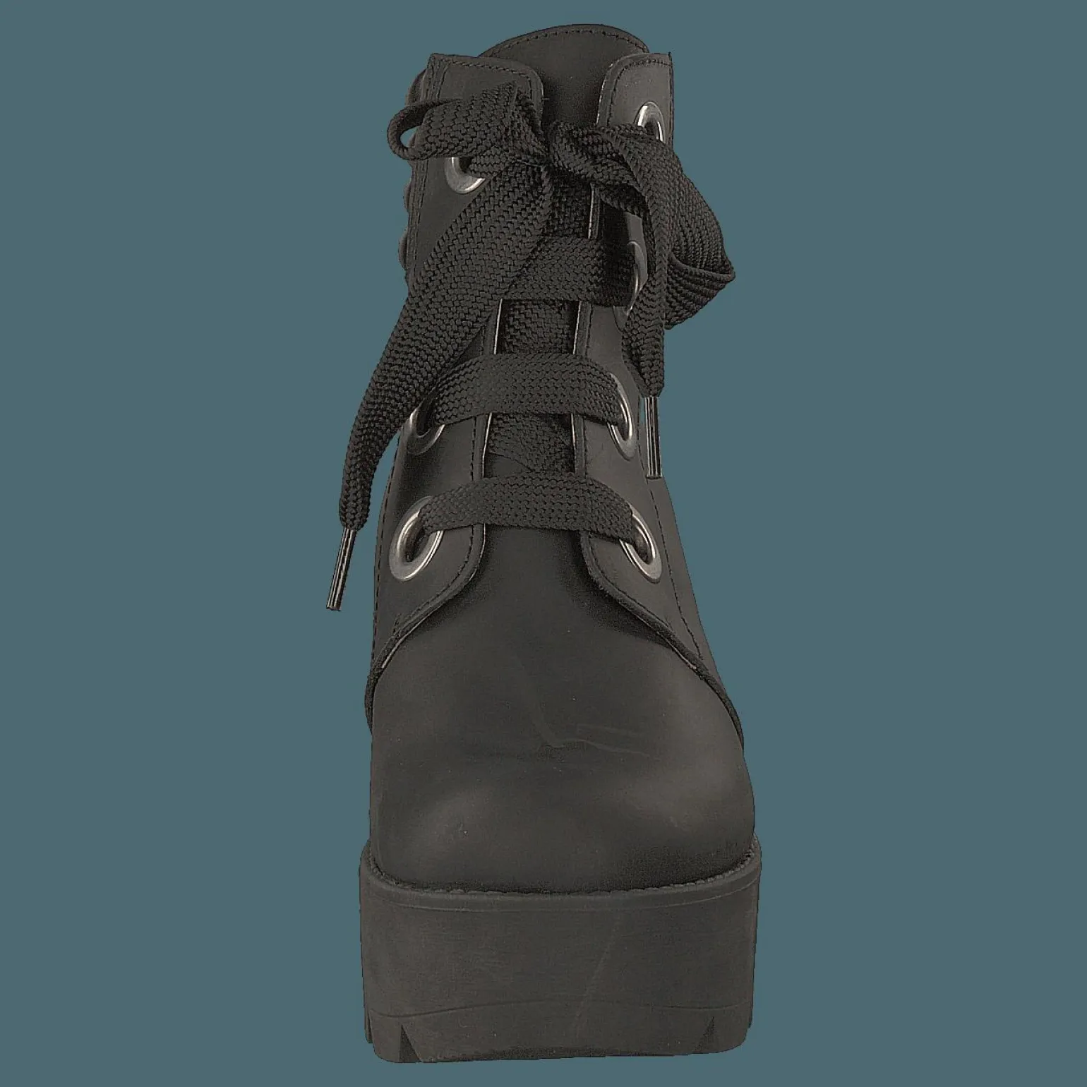 Mid Lace Boot Black/silver