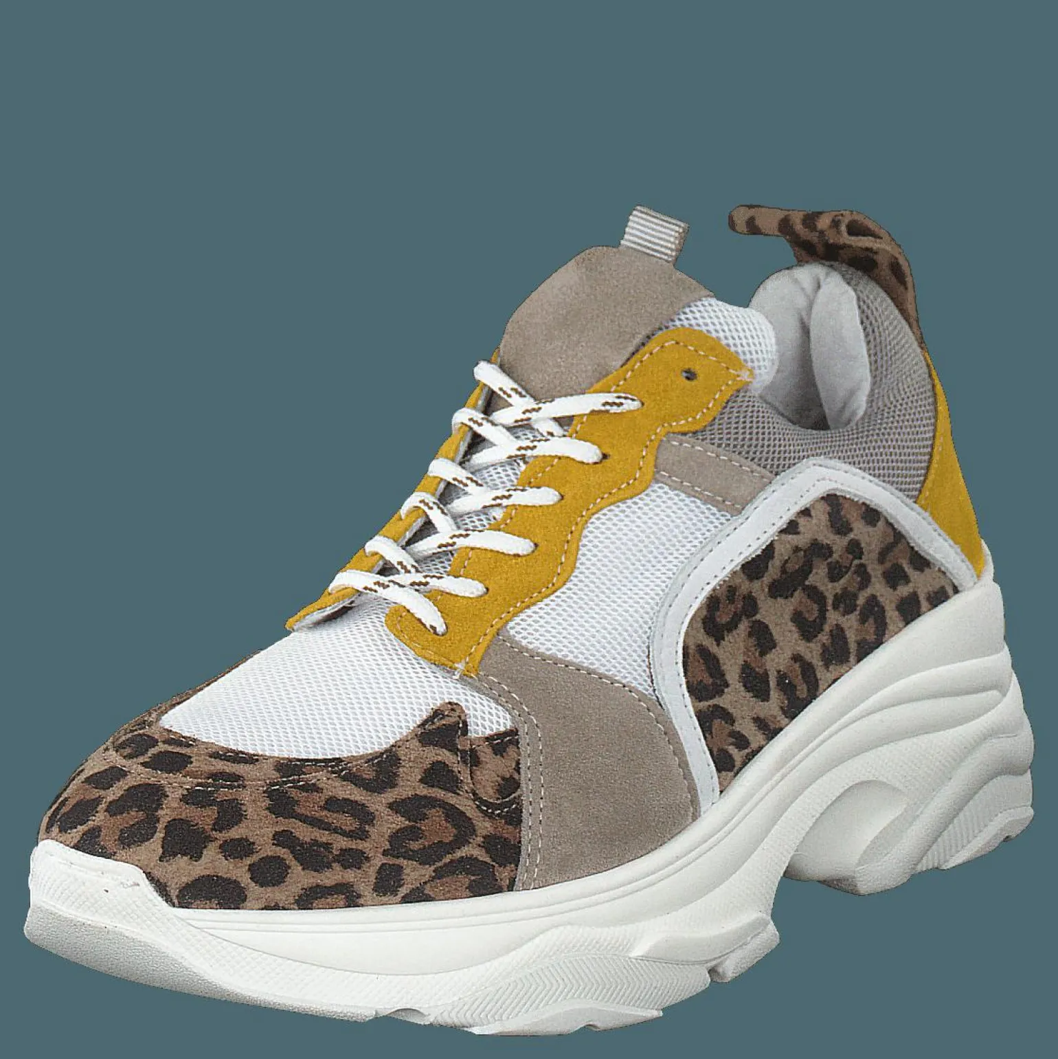 Mynthe Leopard Suede