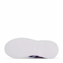 Nebzed Elastic Lace Top Strap Shoes Cloud White / Royal Blue / Lucid Pink