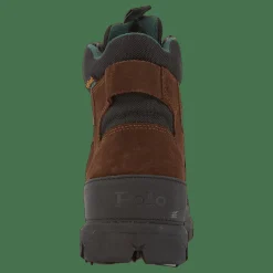 Oslo Waterproof Suede & Oxford Boot Chocolate Brown/Rl2000 Red