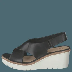 Palm Candid Black Leather