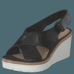 Palm Candid Black Leather