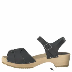 Peep Toe Low Black