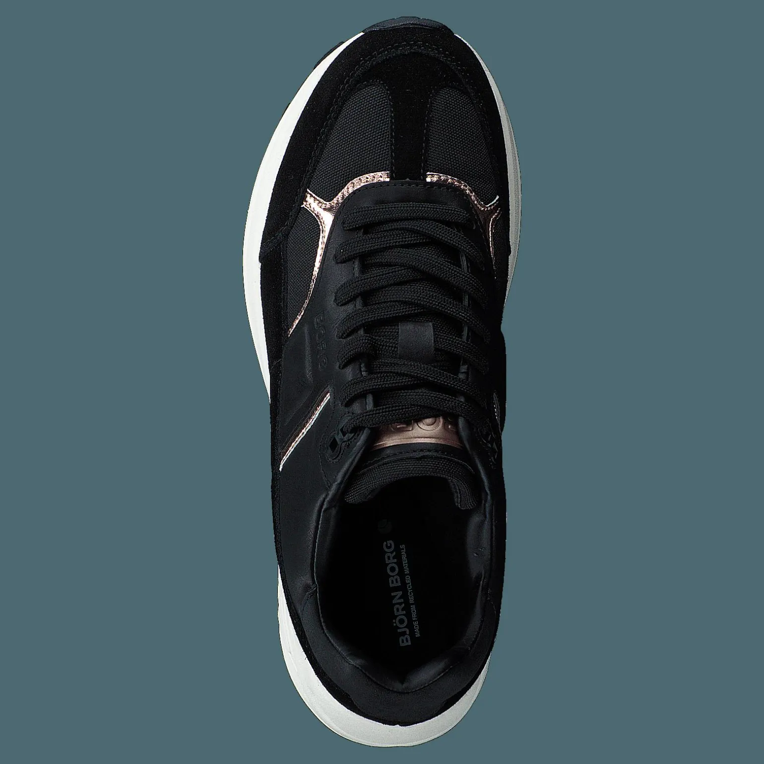 R1300 Nyl Met W Black-rose Gold