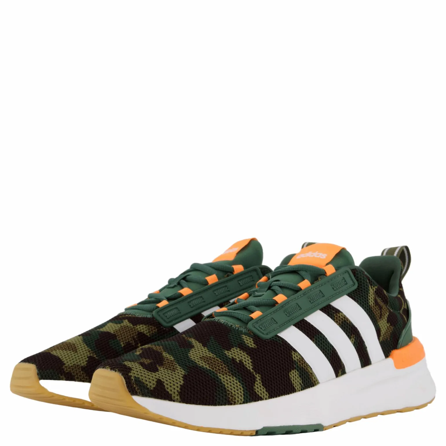 Racer TR21 Cloudfoam Lifestyle Running Shoes Green Oxide / Cloud White / Screaming Orange