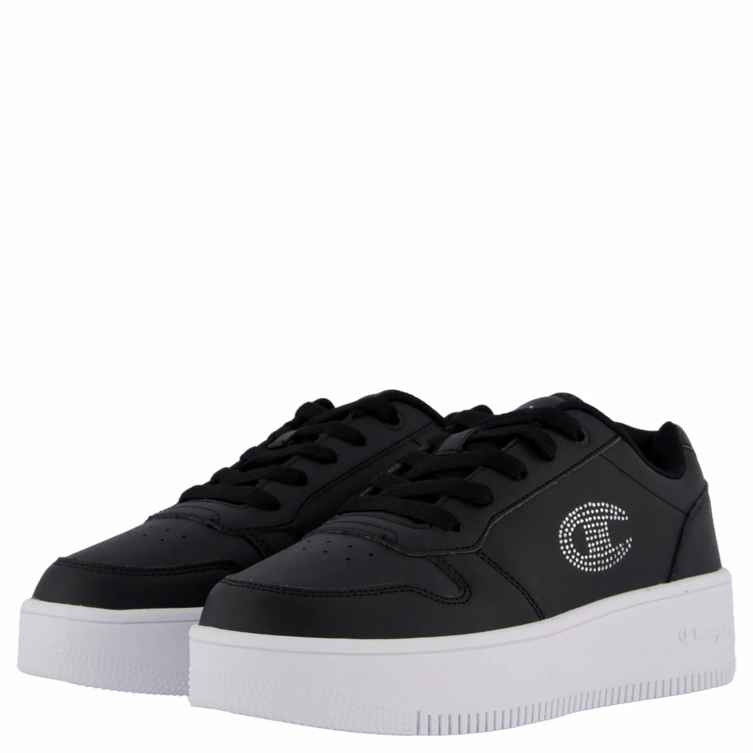 Rd18 Platform Glitter G Gs Low Black Beauty