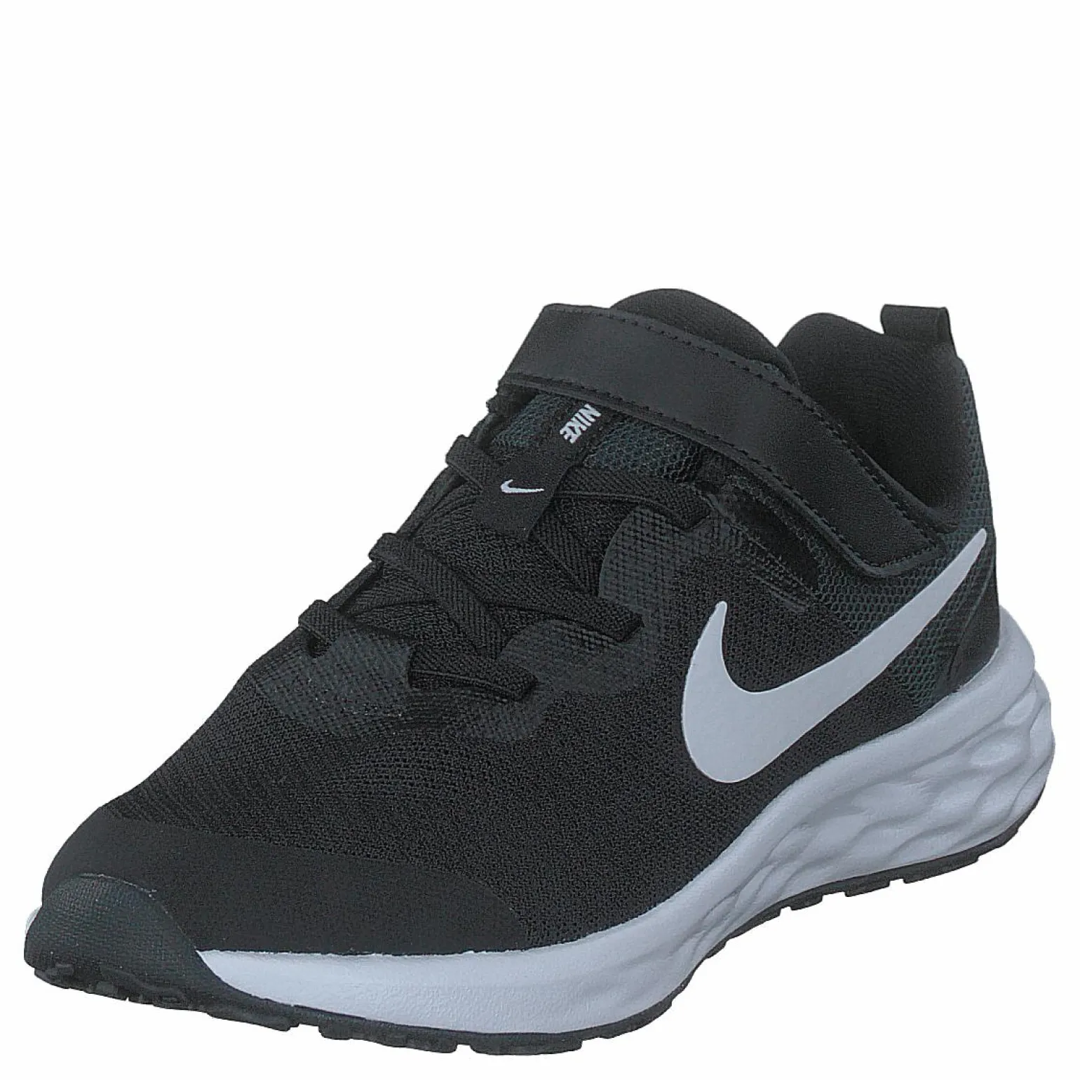 Revolution 6 Little Kids' Shoes BLACK/WHITE-DK SMOKE GREY