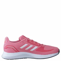 Run Falcon 2.0 Shoes Super Pop / Cloud White / Solar Red