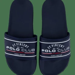Savannah Bath Slipper M Navy