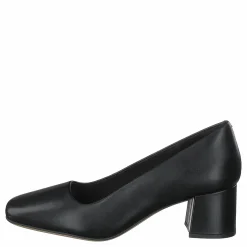 Sheer Rose Black Leather
