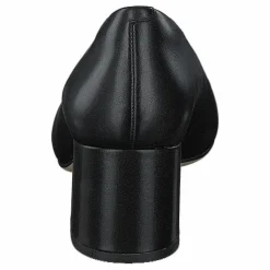 Sheer Rose Black Leather