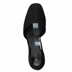 Sheer100 Strap Black Suede