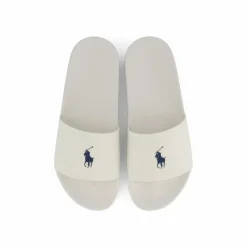 Signature Pony Slide Deckwash White / Navy PP