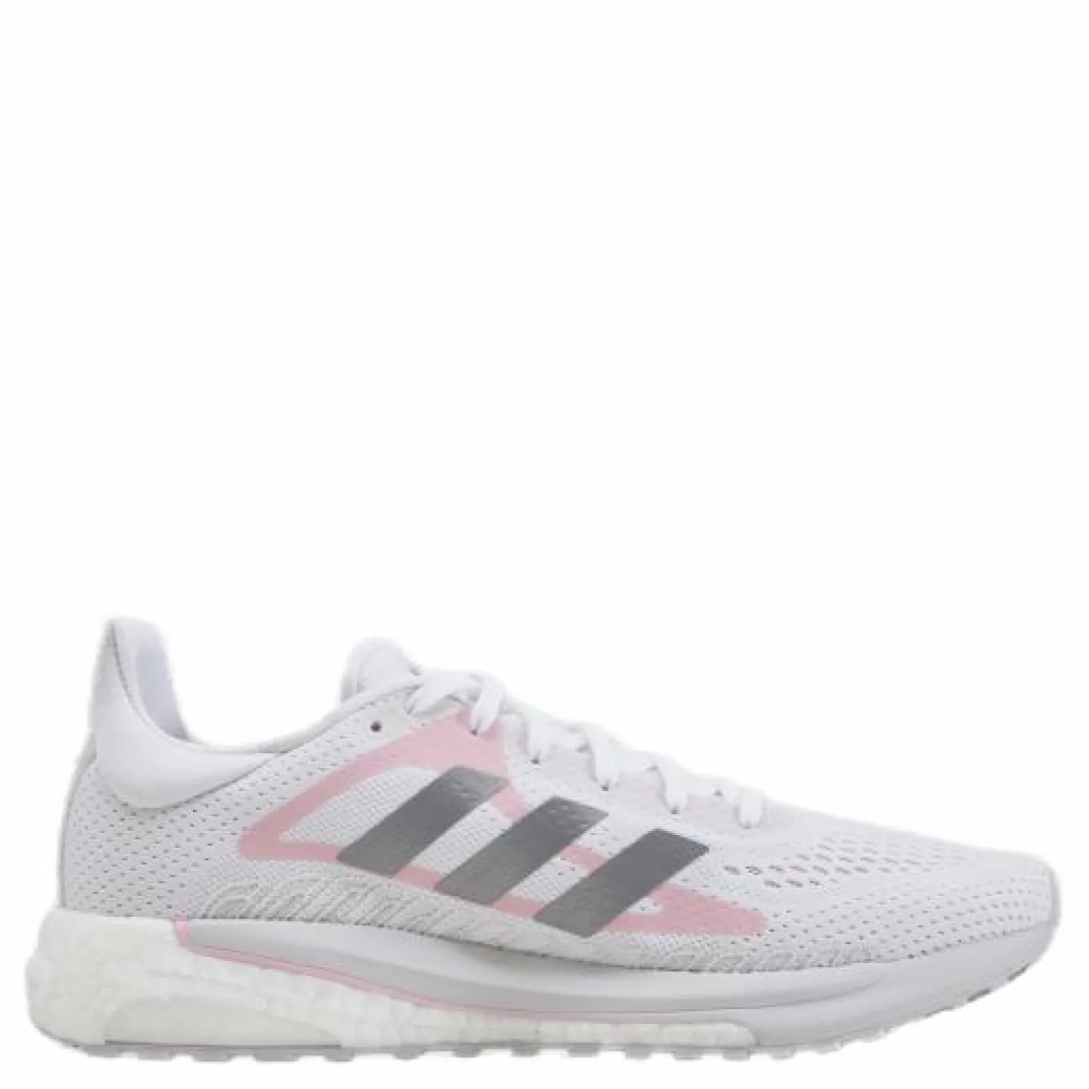 SolarGlide Shoes Cloud White / Silver Metallic / Fresh Candy