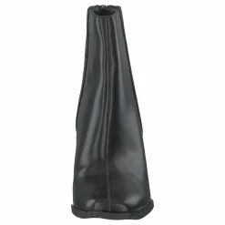 Squared Front Ankle Boots Black