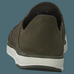 Step Isle Row Khaki Green Canvas