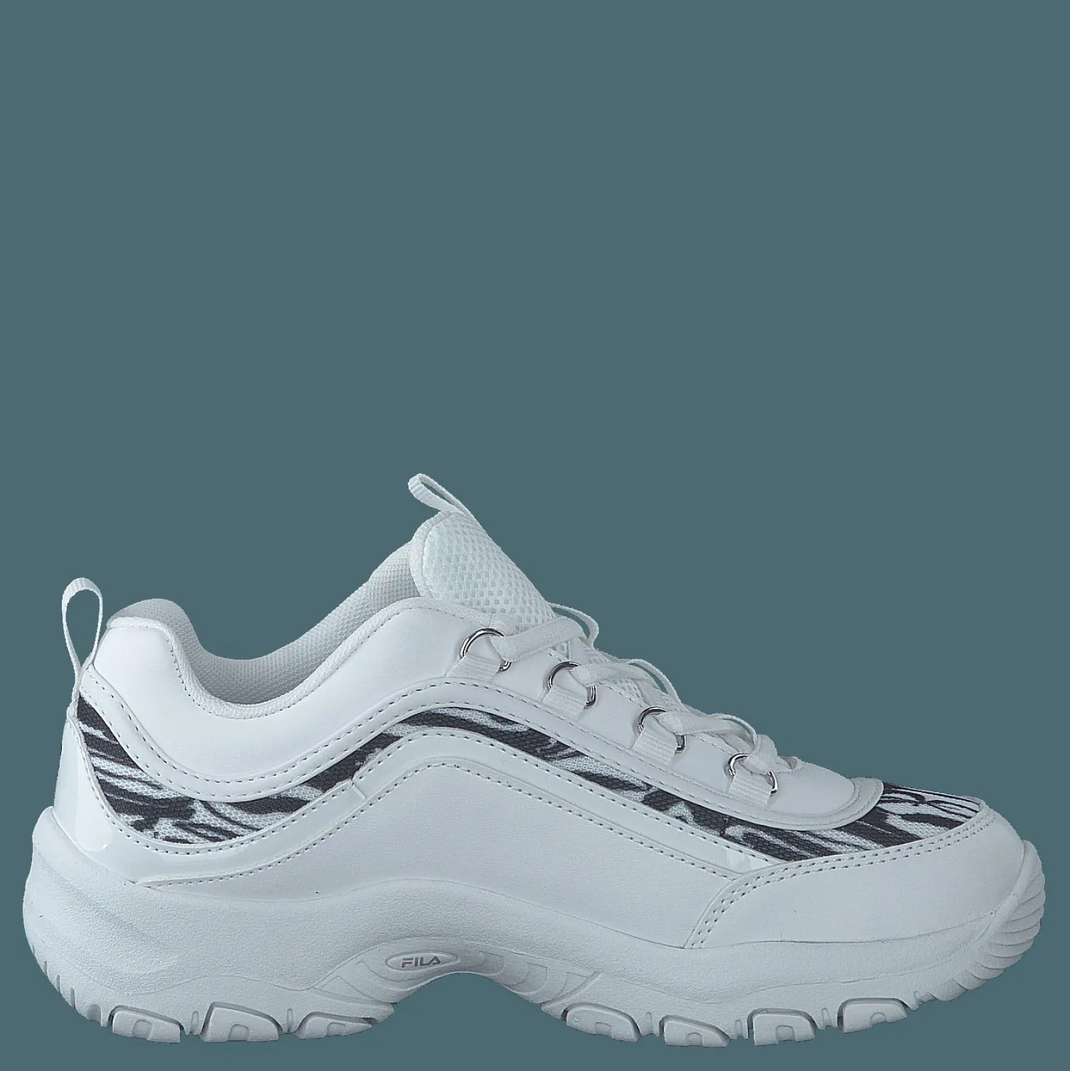 Strada A Low Kids 13036 - White-black