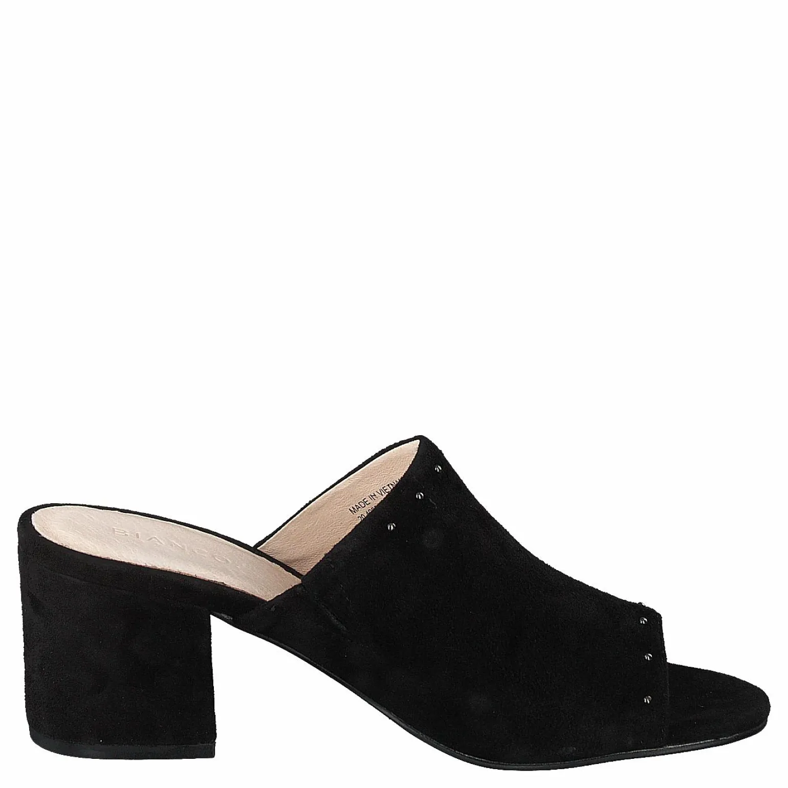 Suede Mule Sandal Jfm17 110 - Black 10