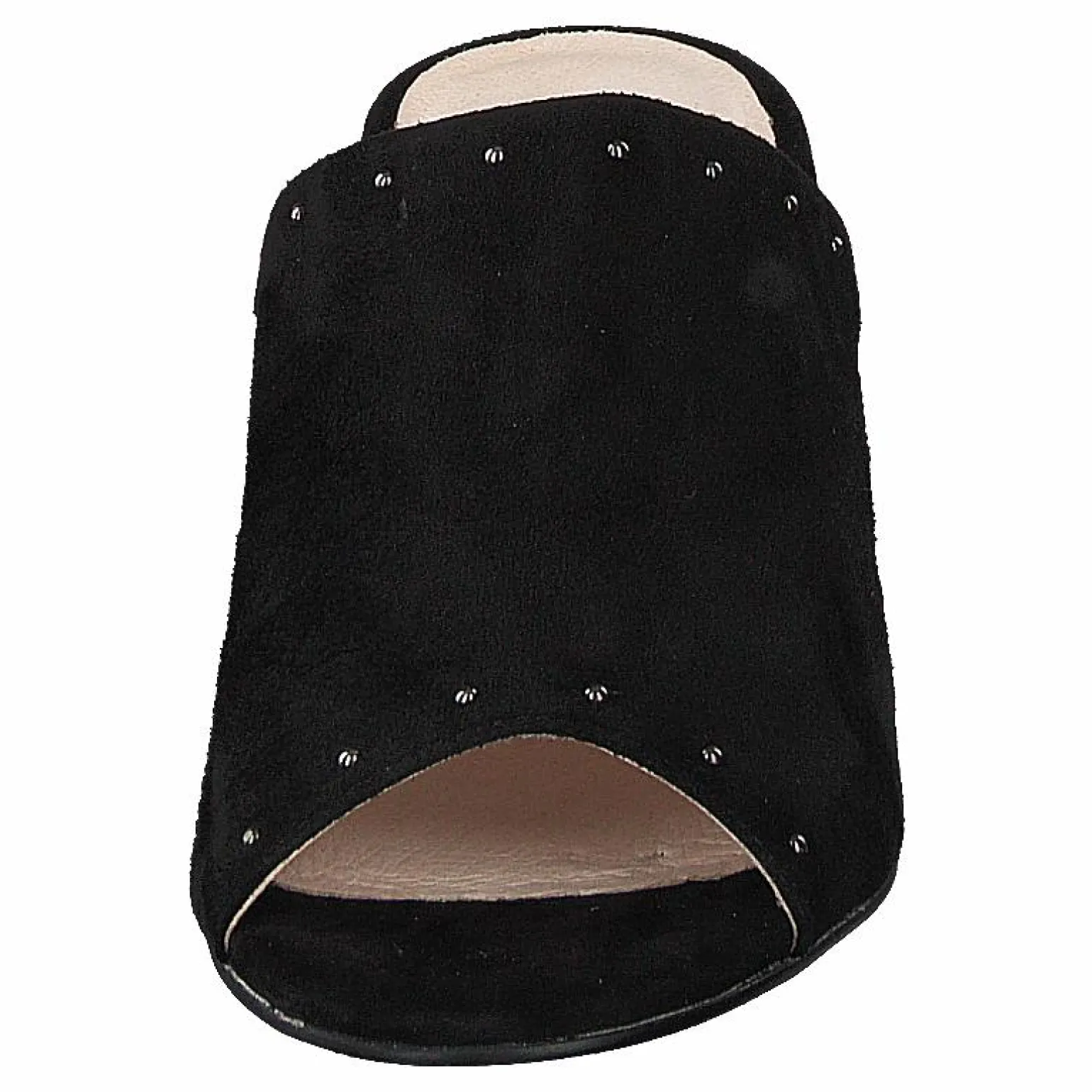 Suede Mule Sandal Jfm17 110 - Black 10
