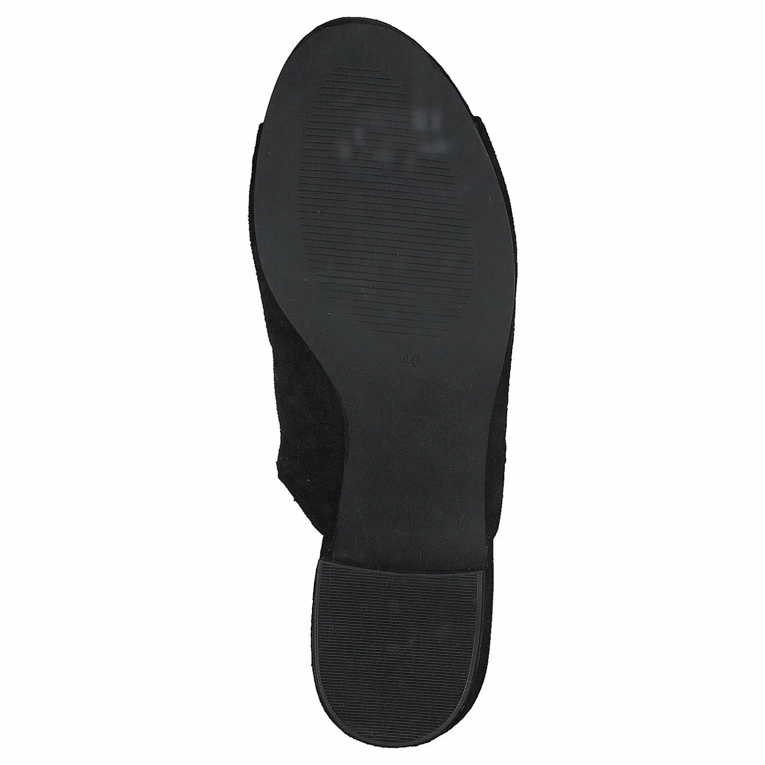 Suede Mule Sandal Jfm17 110 - Black 10