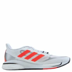Supernova+ Shoes Cloud White / Solar Red / Core Black