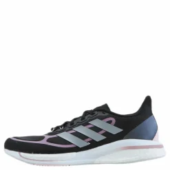 Supernova+ Shoes Core Black / Silver Metallic / Pink Met.