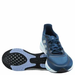 Supernova+ Shoes Crew Navy / Silver Metallic / Pulse Aqua