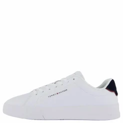Th Court Lth Detail Ess White