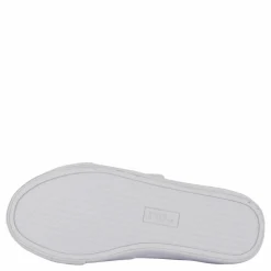 Theron V Ps White Smooth Pu/gold Metallick