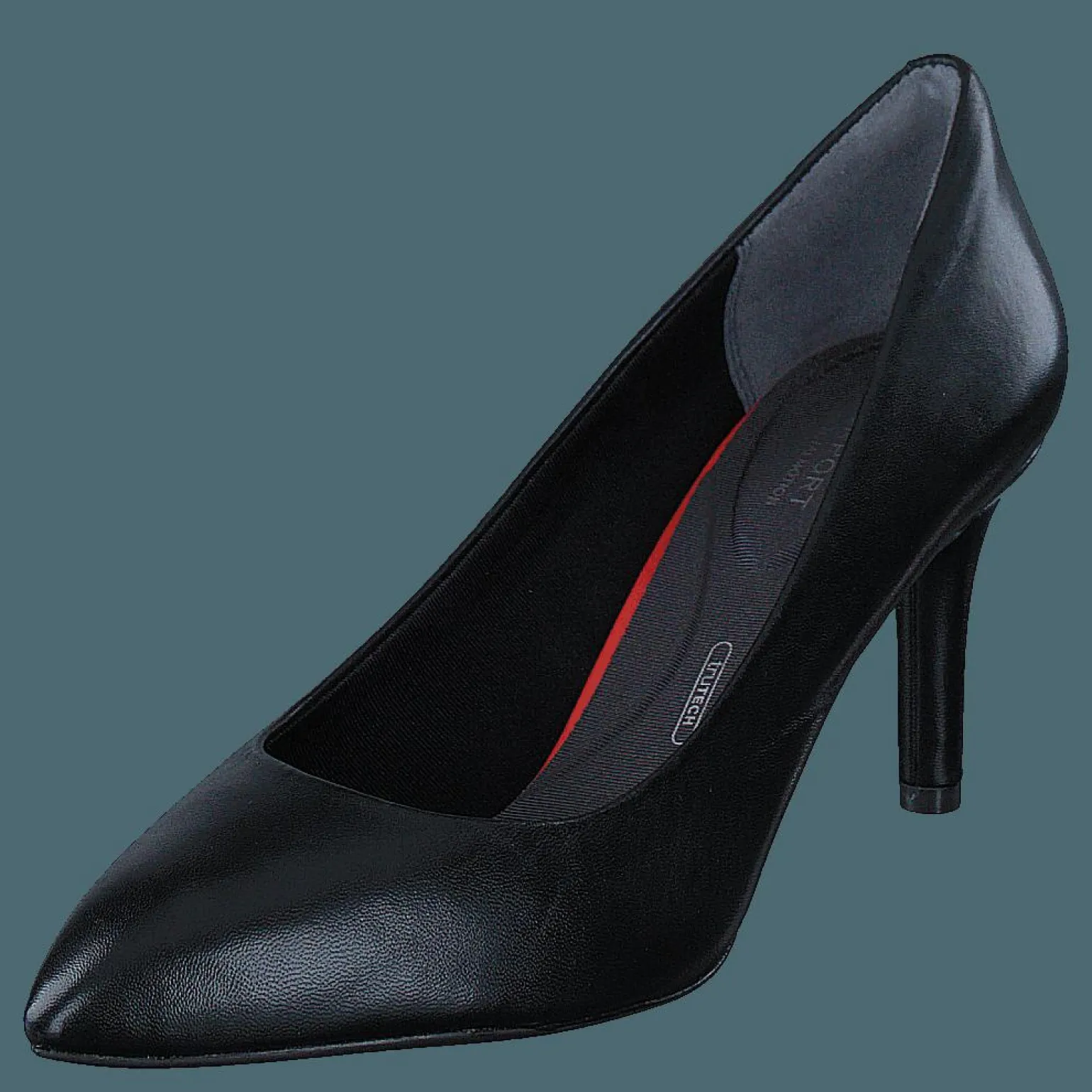 Total Motion 75mm Pointy Toe Black