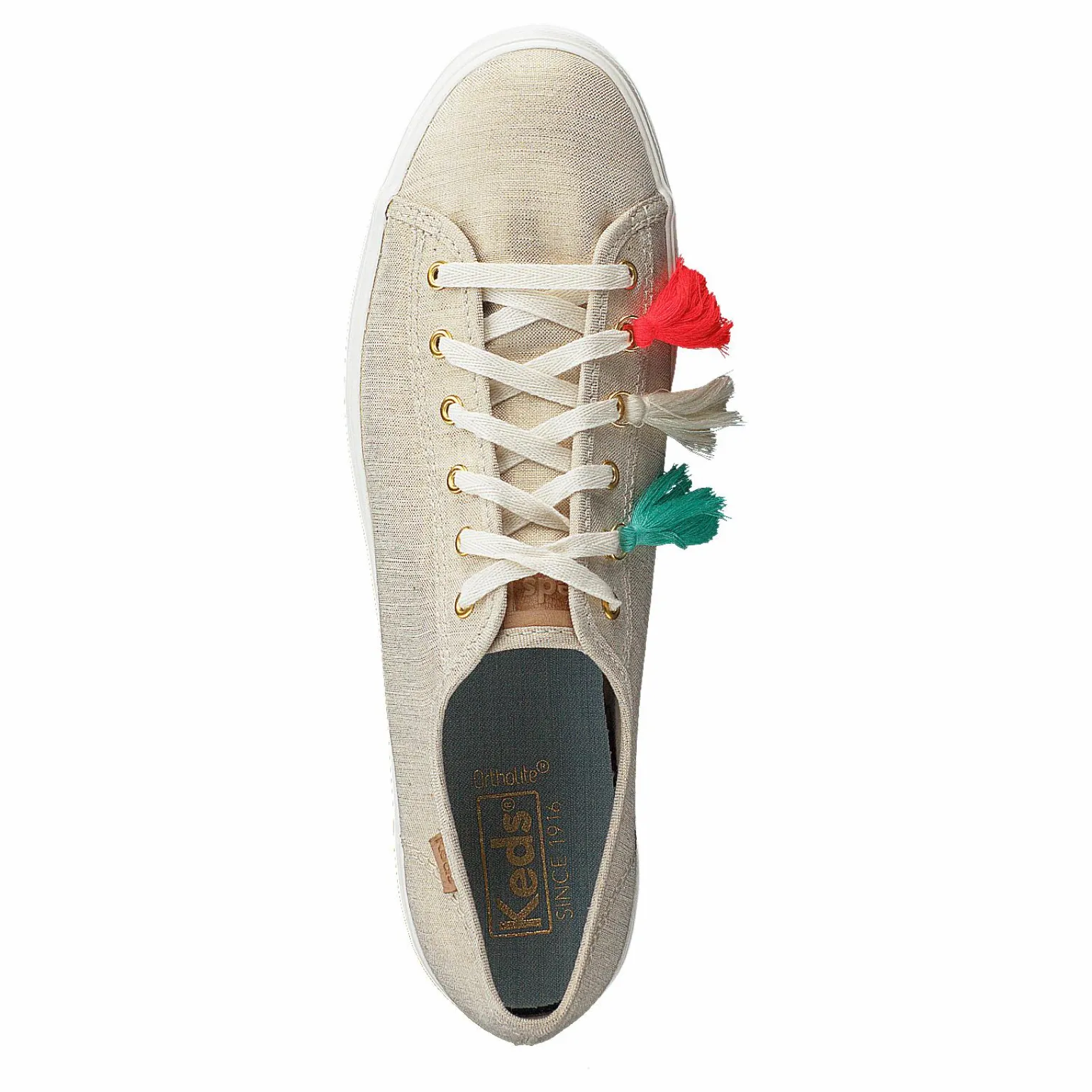 Triple Kick Tassle Natural / Gold